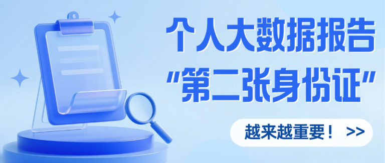 个人大数据报告“第二张身份证”！为什么越来越多人在查？