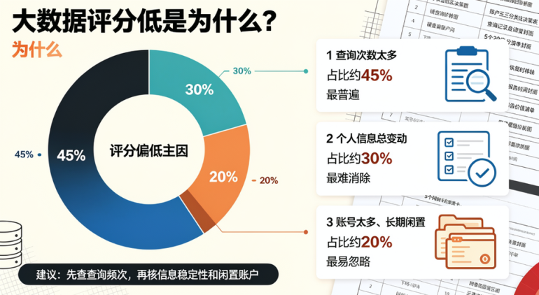 大数据评分低怎么办？怎么做才能稳步回升？插图1