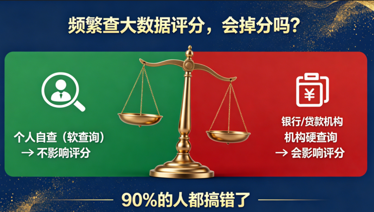 大数据评分怎么查？频繁查会有什么影响？