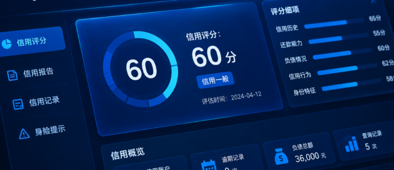 如何查大数据评分？5步让你快速了解个人信用