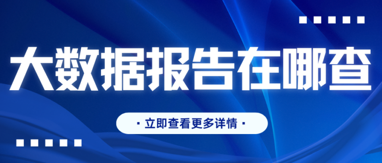 申请十次贷款被拒八次？搞清大数据评分查询平台 避开隐形扣分点