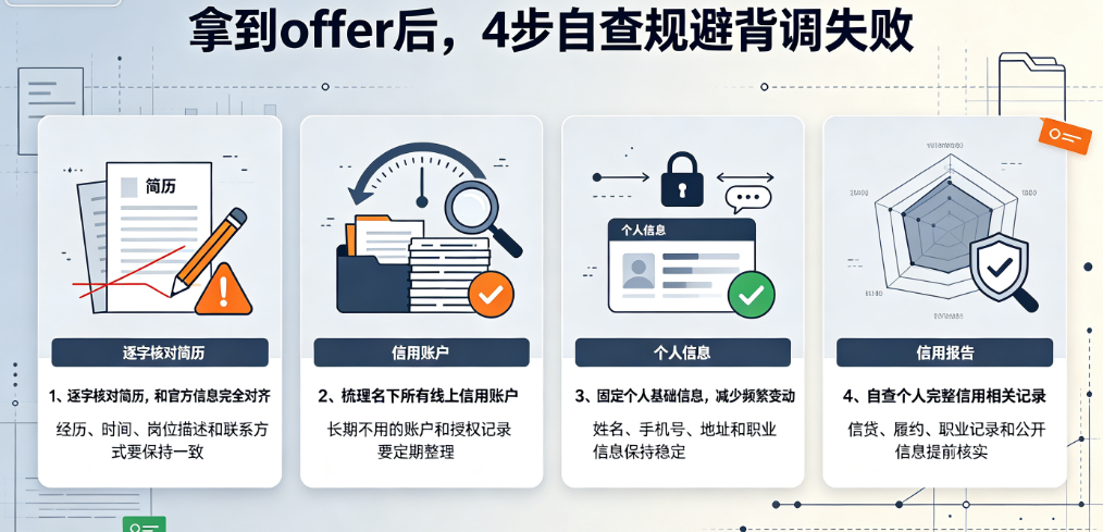 应届生求职必看 HR通知要做背调?提前自查少踩坑插图3 应届生求职必看 HR通知要做背调?提前自查少踩坑插图3