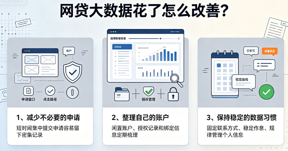 网贷大数据花了有哪些影响?一文教你正确改善方法插图2 网贷大数据花了有哪些影响?一文教你正确改善方法插图2