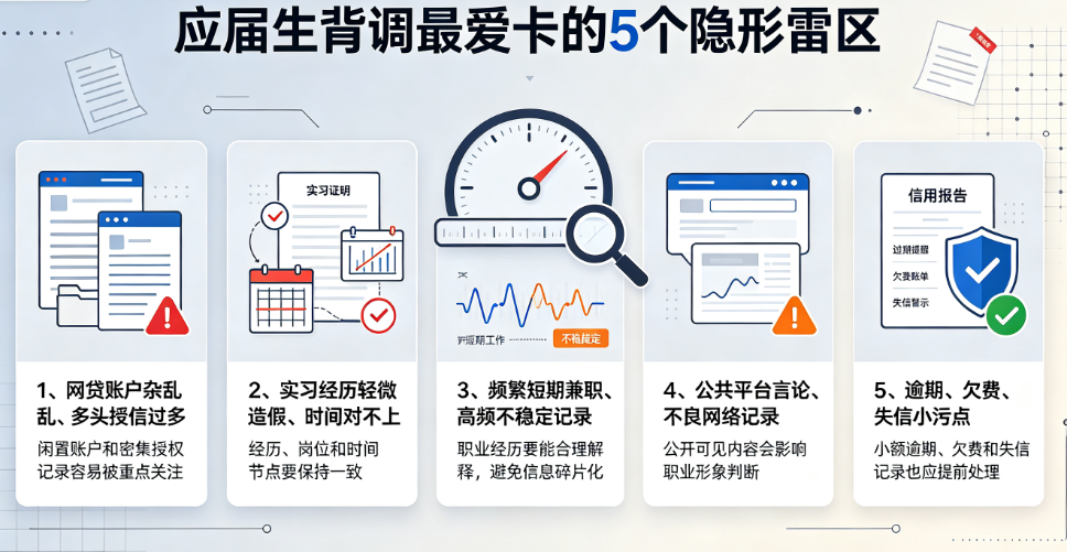 拿到offer也可能无法入职?2026应届生千万别忽视背调插图2 拿到offer也可能无法入职?2026应届生千万别忽视背调插图2