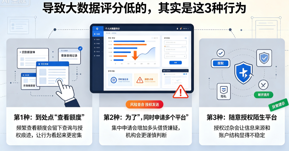查一次掉5分是真的吗?关于大数据评分很多人第一步就搞错了插图2 查一次掉5分是真的吗?关于大数据评分很多人第一步就搞错了插图2