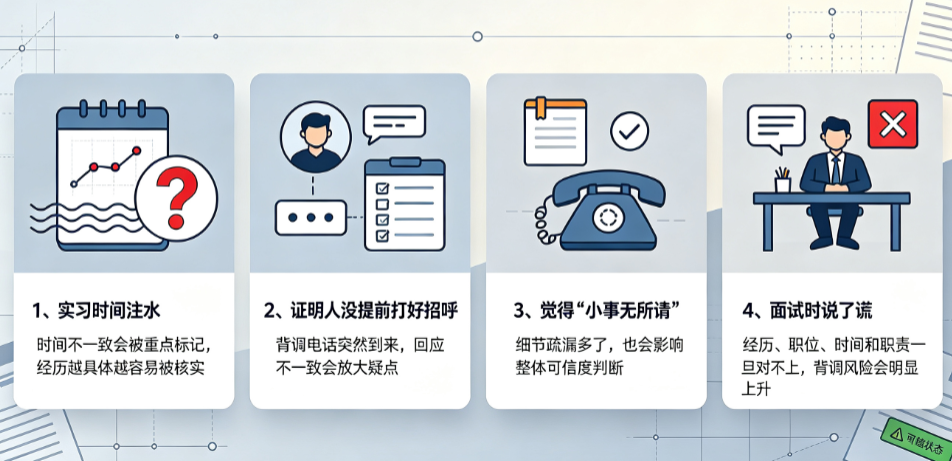 Offer到手别大意 90%毕业生栽在入职前的背调环节插图2 Offer到手别大意 90%毕业生栽在入职前的背调环节插图2
