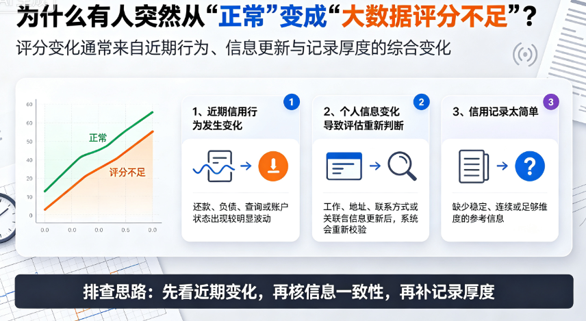 网贷没逾期 为什么还是提示大数据综合评分不足?插图2 网贷没逾期 为什么还是提示大数据综合评分不足?插图2