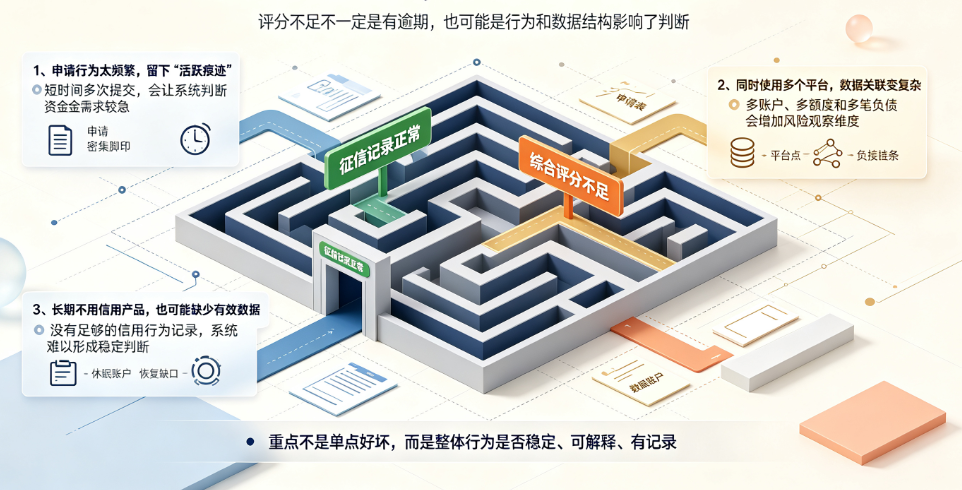 总提示综合评分不足？问题可能出在网贷大数据上插图2