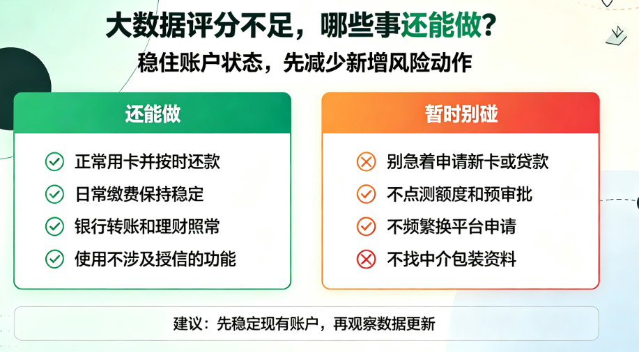 大数据综合评分不足? 到底还能不能正常借钱办卡插图1 大数据综合评分不足? 到底还能不能正常借钱办卡插图1